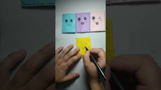 DIY How To Make Mini Dairy lCute Note Book I Super Easy l Origami Art l Papercraft shorts [upl. by Nehr]