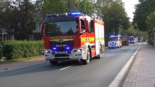 Ankunft neues TLF 3000 Freiwillige Feuerwehr Uplengen Süd [upl. by Ragan]