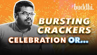 Why burst firecrackers on Diwali  J Sai Deepak explains the real reason behind bursting crackers [upl. by Jonati992]