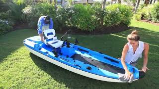 The jetdriven kayak Aquanami jet kayak [upl. by Lelah]