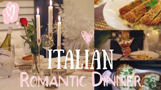 Romantic Dinner At Home  Lemon Truffle Alfredo Pasta MissLizHeart [upl. by Adnilam820]