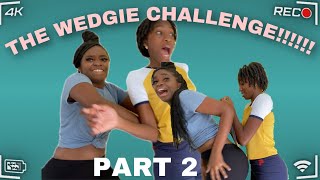 THE WEDGIE CHALLENGE FT SIS PART 2 [upl. by Barney]