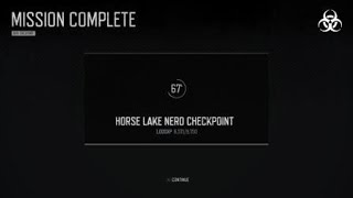 DAYS GONE Worlds End  Horse Lake NERO Checkpoint [upl. by Aikenat]