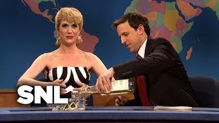 Weekend Update Barbie on Her 50th Birthday  SNL [upl. by Ailegave260]