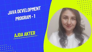 Java Development Bitirme Projesi Sunumu  Ajda Akter [upl. by Adnuhsat]