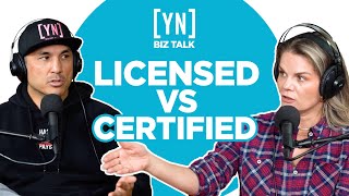 LICENSED Nail Tech vs CERTIFIED Nail Tech [upl. by Elokin]