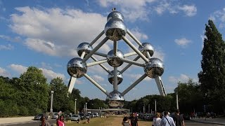 The Atomium of Brussels inside [upl. by Leunamne631]