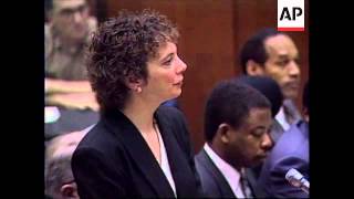 USA OJ SIMPSON TRIAL MARK FUHRMAN TESTIMONY [upl. by Leirbag]