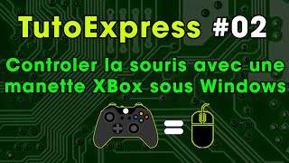 TutoExpress 02  Contrôler la souris avec une manette XBox sous Windows avec GOPHER360 [upl. by Elatnahc]