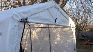 Nifty Trick to Make Rolling Up the Shelter Door Easier [upl. by Joellyn]