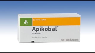 APİKOBAL Tablet Nedir Niçin Kullanılır Nasıl Kullanılır Yan Etkileri Nelerdir [upl. by Nonnaihr]