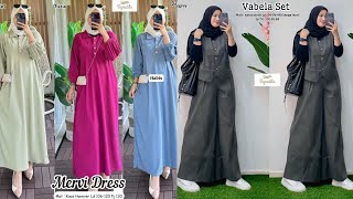 9 Gamis Ini Cantik Banget Mam  Model Gamis Terbaru Masa Kini [upl. by Gretna]