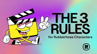 The 3 Rules for Drawing Rubberhose Style Characters [upl. by Neenej]