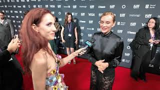 Diane Kruger on Working with David Cronenberg  THE SHROUDS tiff24 [upl. by Enimzzaj]