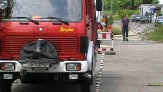 Feuerwehr Ditzingen Geschicklichkeitsfahren für Maschinisten [upl. by Cosmo]