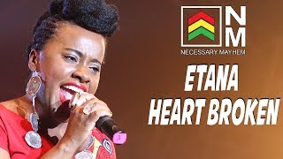 Etana  Heart Broken  Lyric Video  Curtis Lynch Production [upl. by Beane]