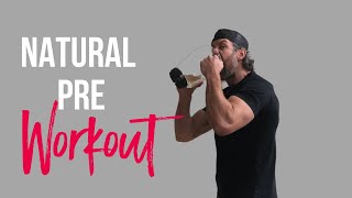 Homemade NATURAL PreWORKOUT Recipe Drink  School of Calisthenics [upl. by Chaffin]