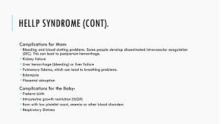 Pregnancy Hypertension Preeclampsia Eclampsia and HELLP Syndrome [upl. by Ybocaj]