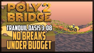 Poly Bridge 2 Level 308 Crossed Paths Solution [upl. by Aniahs580]