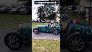 Vintage Bugatti at VSCC Prescott Hill Climb One of the best events of the year shorts [upl. by Alo27]