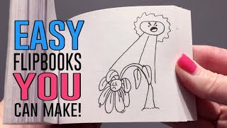 8 EASY Flipbooks YOU can make [upl. by Ekim]