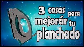 3 Consejos para planchar ropa rápido y eficiente [upl. by Ardnuas335]