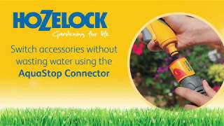 How To  Use the Hozelock AquaStop Connector [upl. by Fitzgerald]