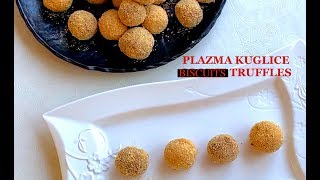 Plazma kuglice koje se tope u ustima  Sitni kolaci  Biscuits Truffles  Cooking recepti [upl. by Eynttirb]