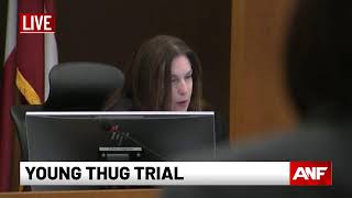 WATCH LIVE YSL codefendant takes plea deal as Young Thug’s trial resumes [upl. by Etteniotnna]