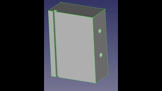 FreeCAD 020 Einfaches 3D Teil erstellen  für Anfänger [upl. by Olcott720]