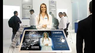 Recepcionista Vrtual Interativa CASIO 2016 [upl. by Guyer]