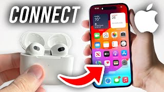 How To Connect AirPods To iPhone  Full Guide [upl. by Negam]