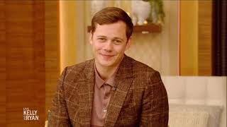 Bill Skarsgård Interview  Live with Kelly 2019 [upl. by Elik]