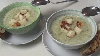 Thermomix TM 5  Leckere Gurkensuppe  Thermilicious [upl. by Ariet]