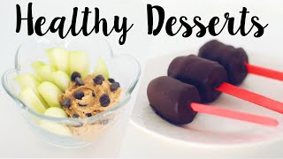 Best Healthy Desserts 5 Easy Recipes [upl. by Natelson]