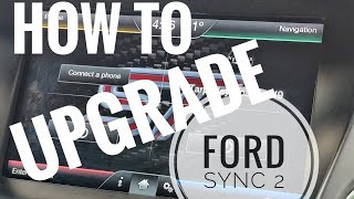 How to Upgrade Outdated Ford Sync 2  MFT to the latest Map Data New Roads and POI upgrade [upl. by Amilb]