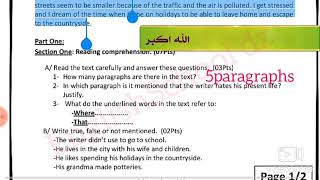 4am English Exam2eme trimestre [upl. by Alam]