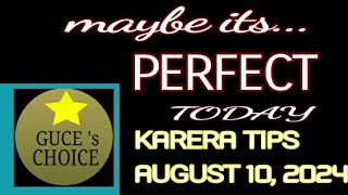 AUGUST 10 2024 KARERA TIPS amp ANALYSIS by guceschoice Live Racing at MMTCI starts 3 PM [upl. by Lelia306]