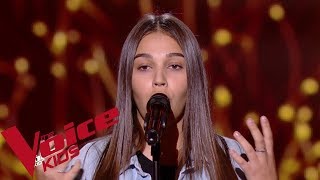 Sam Smith  Writings on the wall  Manon  The Voice Kids France 2019  Blind Audition [upl. by Ethelyn]