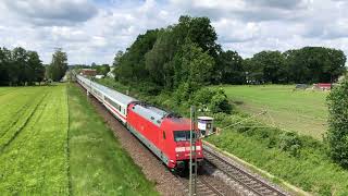 IC mit 101 0818 Richtung Osnabrück [upl. by Yesnel]