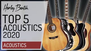 Harley Benton  TOP 5 ACOUSTICS  2020 [upl. by Aivatan]