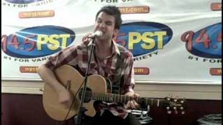 Howie Day performs quotCollidequot in the PST Live Lounge [upl. by Naellij]