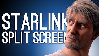 Starlink Split Screen Gameplay SPACE DAD NOOO  Lets Play Coop Starlink Battle for Atlas [upl. by Nevad442]