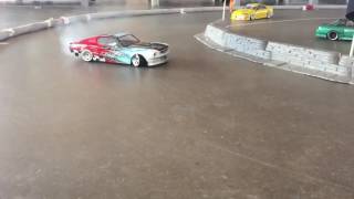 SMOKING RC Drift car system Tire smoke [upl. by Hourigan]