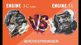 Comparison of diesel engines 3C and 3L [upl. by Delwin]