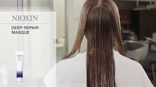 How to Apply Nioxin Deep Repair Hair Masque [upl. by Aiekan243]