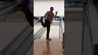 Pro tip Leg kicks create better pin carry 😂🎳 [upl. by Ilke]