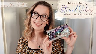 Urban Decay Stoned Vibes Eyeshadow Palette Review FROM THE VAULT  2020  Katie  Katie amp Claire [upl. by Francisco]