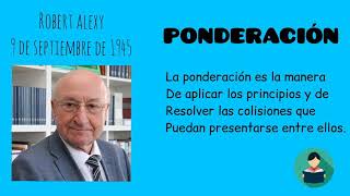 Ponderación según Robert Alexy [upl. by Burdelle]