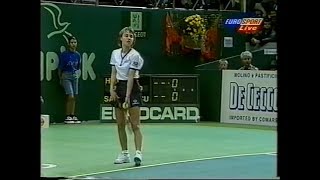 Martina Hingis vs Naoko Sawamatsu Zurich 1996 full match [upl. by Tahmosh]